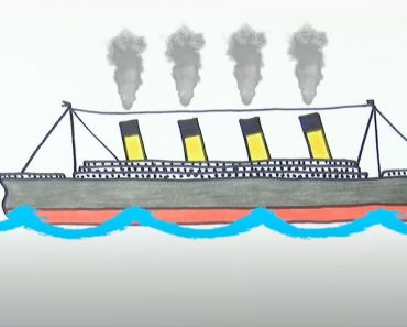 How to Draw the Titanic Step by step for beginners