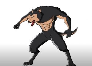 How to draw a Werewolf Easy For Beginners