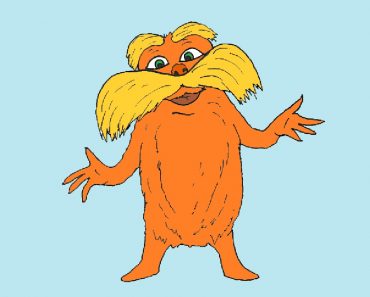 How to draw the lorax Easy for Beginners