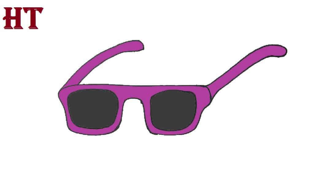 How to Draw Glasses