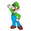 How to Draw Luigi from Super Mario Bros for Beginners