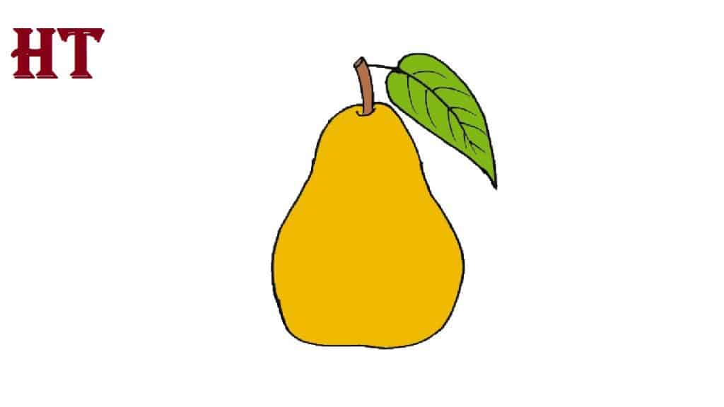 How to Draw a Pear
