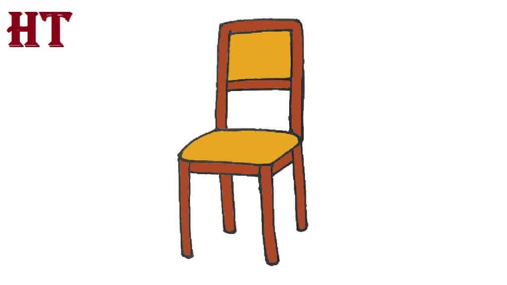 How to Draw a Chair Step by step for Beginners