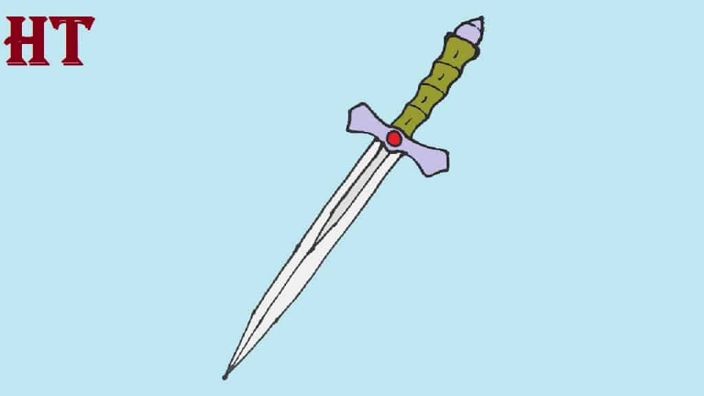 How to Draw a Dagger