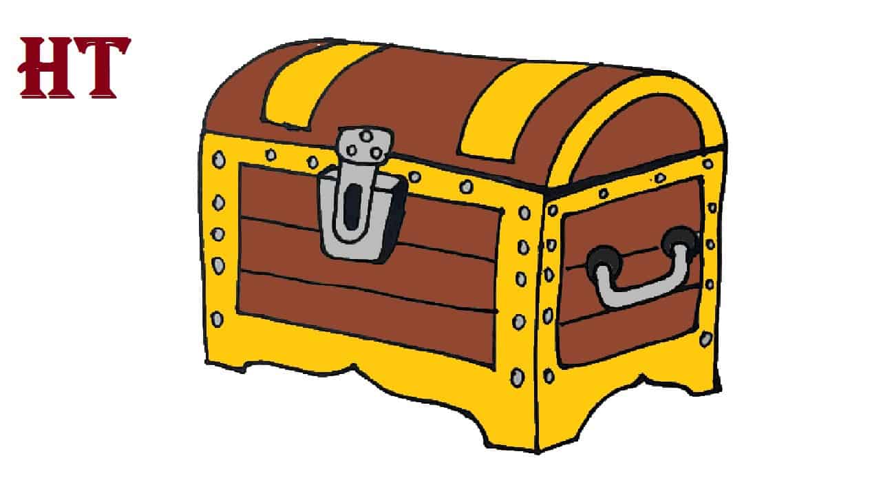 How to Draw a Treasure Chest for Beginners