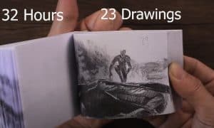 Black Panther Drawing - Flipbook