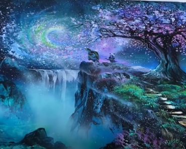 Fantasy landscape – Spray Painting 2020