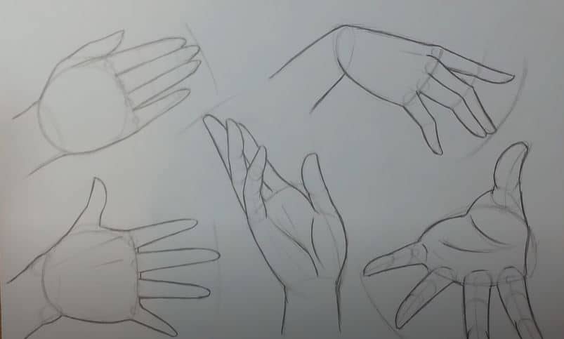 Hand Tutorial  Drawing anime hands, Anime drawings tutorials