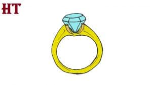 How-to-Draw-a-Diamond-Ring