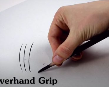 How to Hold a Pencil for Drawing