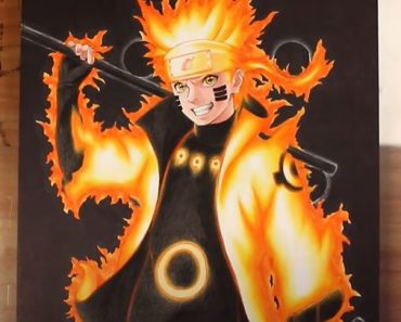 NARUTO RIKUDOU SENNIN MODE DRAWING – How to draw Naruto