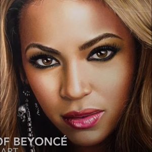 Beyonce Drawing with Pencil - How to draw a beautiful girl step by step