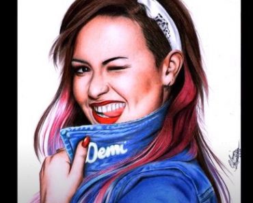 Demi Lovato Drawing with Pencil || Beautiful Female Singer Drawing