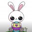 Easter Bunny Drawing Step by Step – How to Draw a Easter Bunny