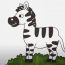 How to Draw a Cartoon Zebra Step by Step