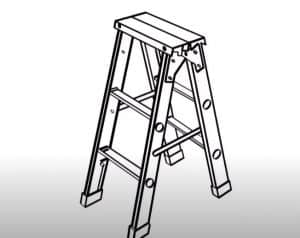 How to Draw a Ladder Step by Step
