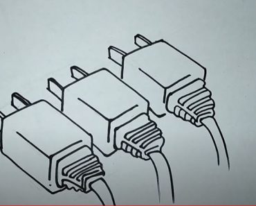 How to Draw a Plug Step by Step