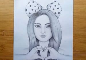 How to draw A Beautiful Girl