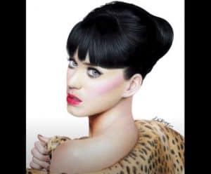 How to draw Katy Perry with Pencil - Beautiful girl Drawing