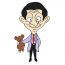 How to draw Cartoon Mr Bean Easy for Beginners