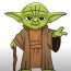 How to draw Yoda Step by Step || Master Yoda Drawing