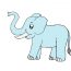 How to draw a Cartoon Elephant Step by Step