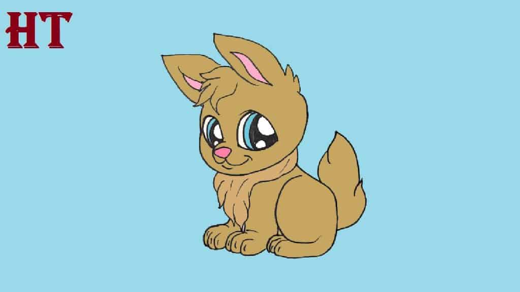 Simple Bunny Drawing for Beginners