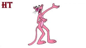 The Pink Panther Drawing