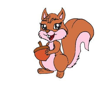 Cute Squirrel Drawing Easy Step by Step for Beginners