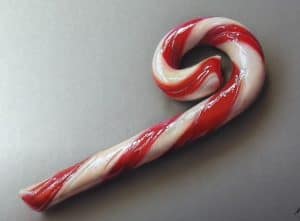 How to Draw a Candy Cane Step by Step - Candy Cane 3D drawing