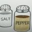 How to Draw a Salt Shaker Step by Step