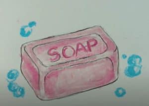 How to Draw a Soap Step by Step