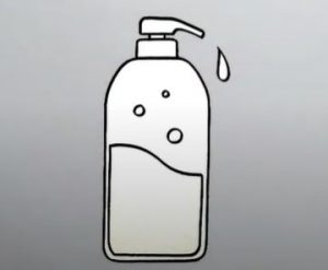 How to draw a Shampoo step by step