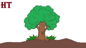 Featured image of post Tree Picture Drawing Easy