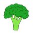 How to draw Broccoli Step by Step || Vegetables Drawing