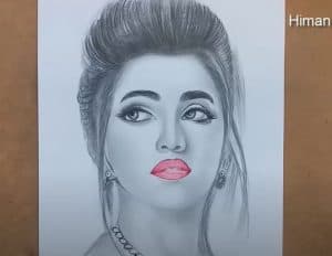 Beautiful Girl Drawing easy Step by Step - How to draw a girl face