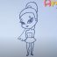 How to Draw Chibi Ariana Grande Step by Step