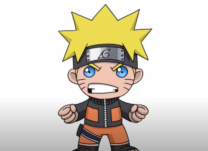 How to Draw Chibi Naruto Step by Step