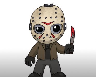 How to Draw Jason Voorhees Step by Step