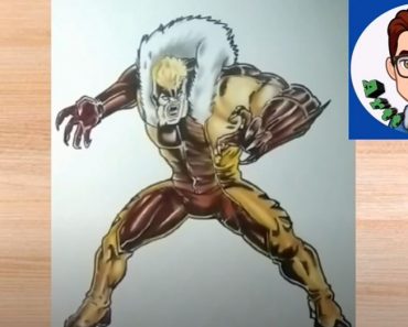 How to Draw Sabretooth Step by Step