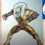 How to Draw Sabretooth Step by Step
