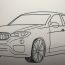 How to Draw a BMW X6 Step by Step || Car Drawing Easy
