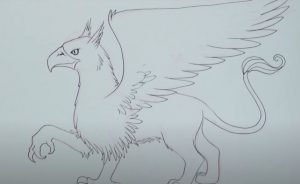 How to Draw a Hippogriff Step by Step