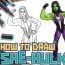 How to draw She Hulk Step by Step