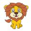 How to draw a Cartoon Lion Step by step || Cute Lion Drawing Easy