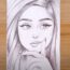 Cute girl face Drawing Easy || How to draw a Girl Step by Step