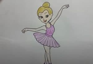 Dancing Girl Drawing Step by Step - How to draw a cute Girl