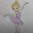 Dancing Girl Drawing Step by Step || How to draw a cute Girl