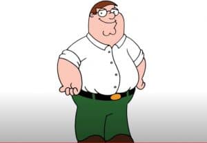 How to Draw Peter Griffin Step by Step Easy