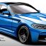 How to Draw a BMW M5 Step by Step || Car Drawing Tutorial for Beginners